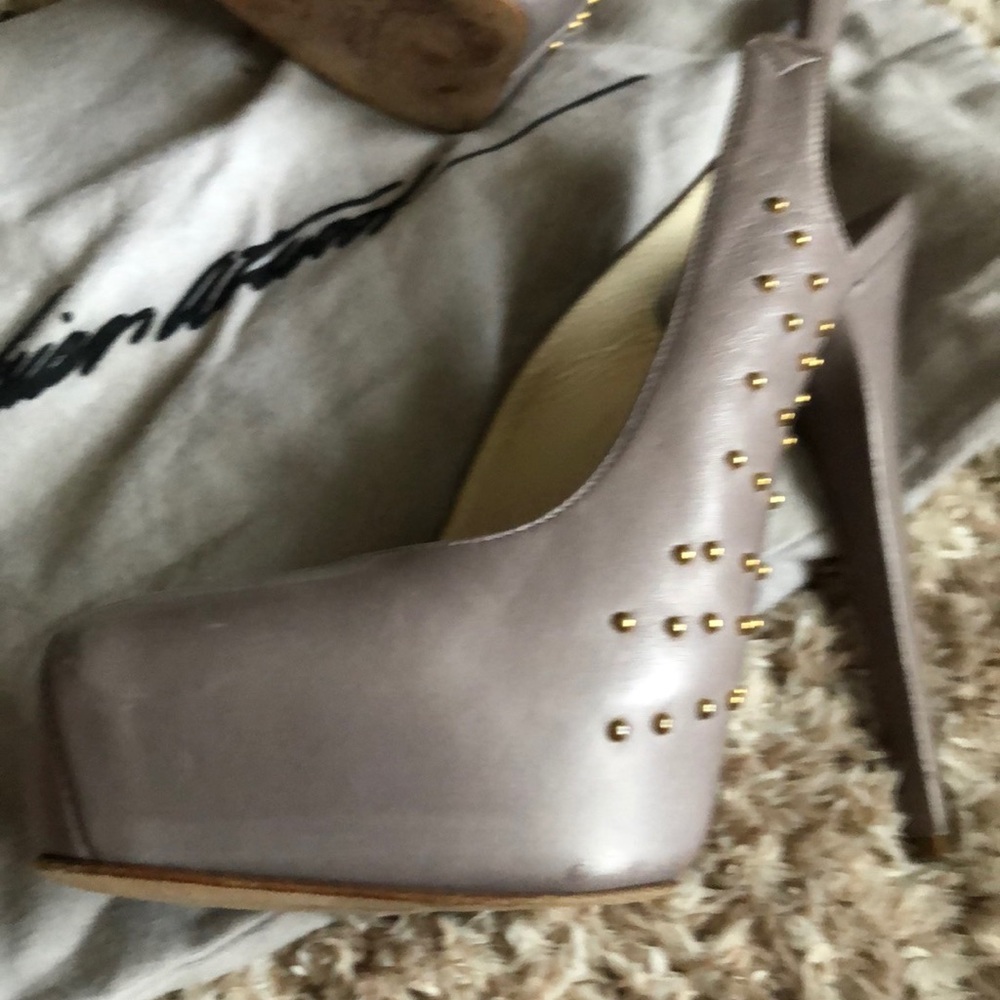 Sling Back Platform Heels - Picture 2 of 8